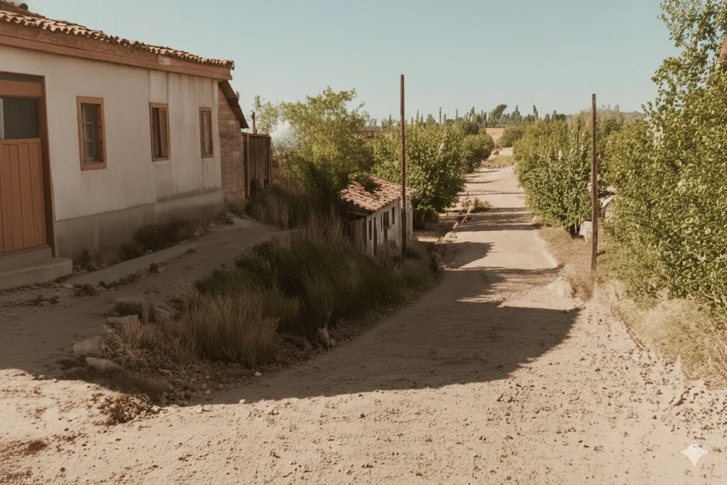 Bajada Buenos Aires de Parral - Coloreada con IA