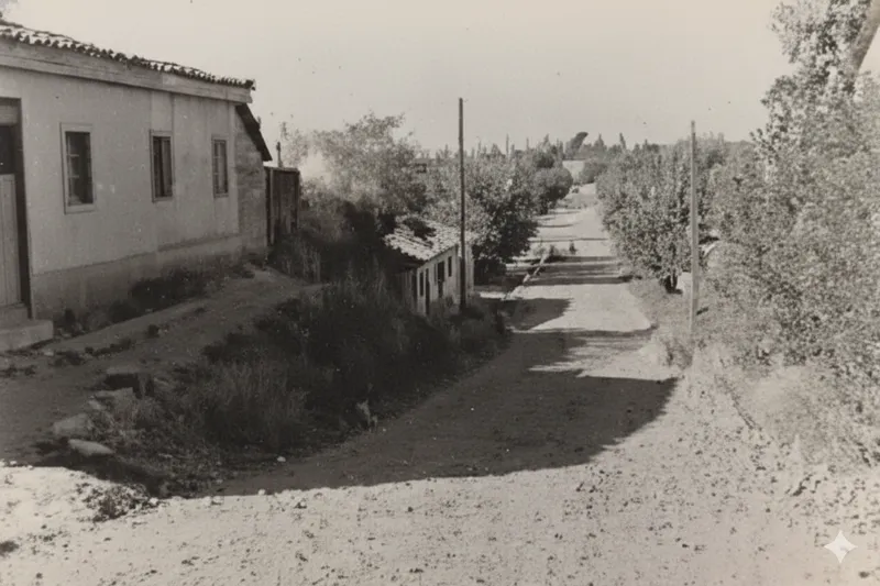 Vista histórica de la Bajada Buenos Aires in Parral