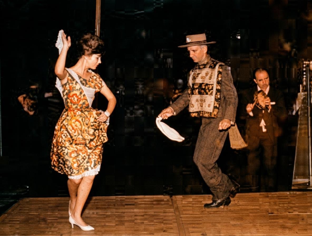 Don Chanca Bailando Cueca - Color IA