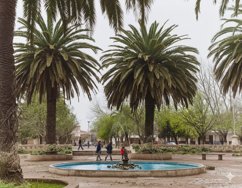 Plaza de Armas - Coloreada con IA